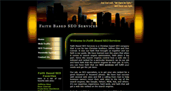 Desktop Screenshot of faithbasedseoservices.com